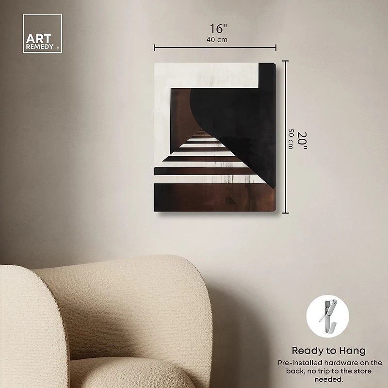 ART REMEDY® "Vertigo" Giclee Abstract Canvas Art
