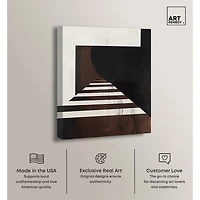 ART REMEDY® "Vertigo" Giclee Abstract Canvas Art