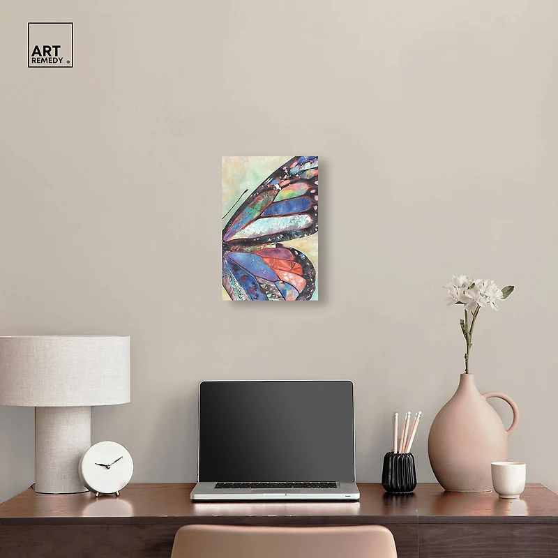 ART REMEDY® "Butterfly Part Ii" Giclee Animals Canvas Art