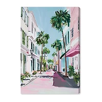 ART REMEDY® "Down The Avenue" Giclee Cities And Skylines Canvas Art