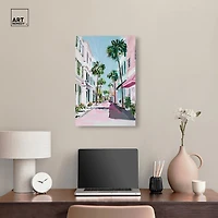 ART REMEDY® "Down The Avenue" Giclee Cities And Skylines Canvas Art