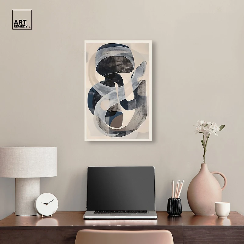 ART REMEDY® "Slither" Giclee Abstract Canvas Art