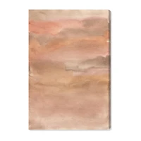 ART REMEDY® "Sienna Pigments Blend" Giclee Abstract Canvas Art