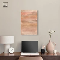 ART REMEDY® "Sienna Pigments Blend" Giclee Abstract Canvas Art