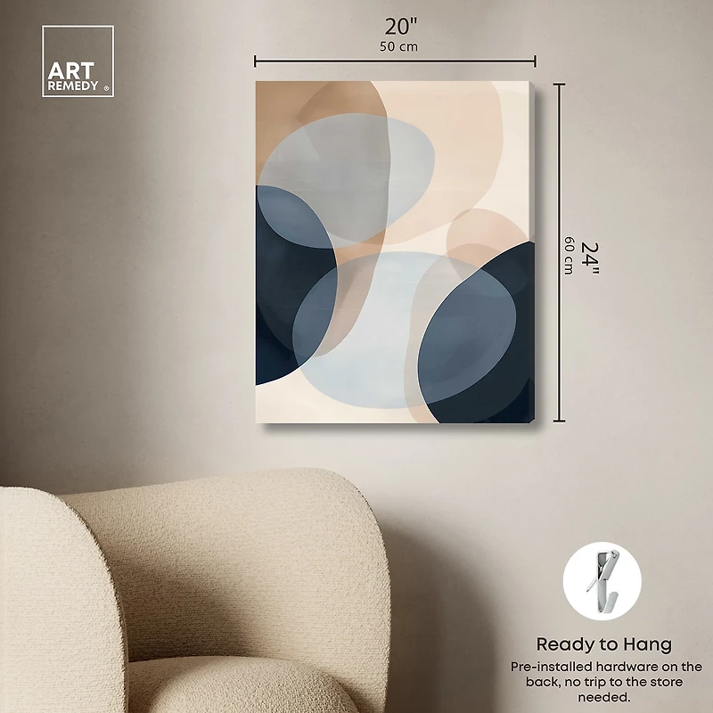 ART REMEDY® "In My Thoughts" Giclee Abstract Canvas Art