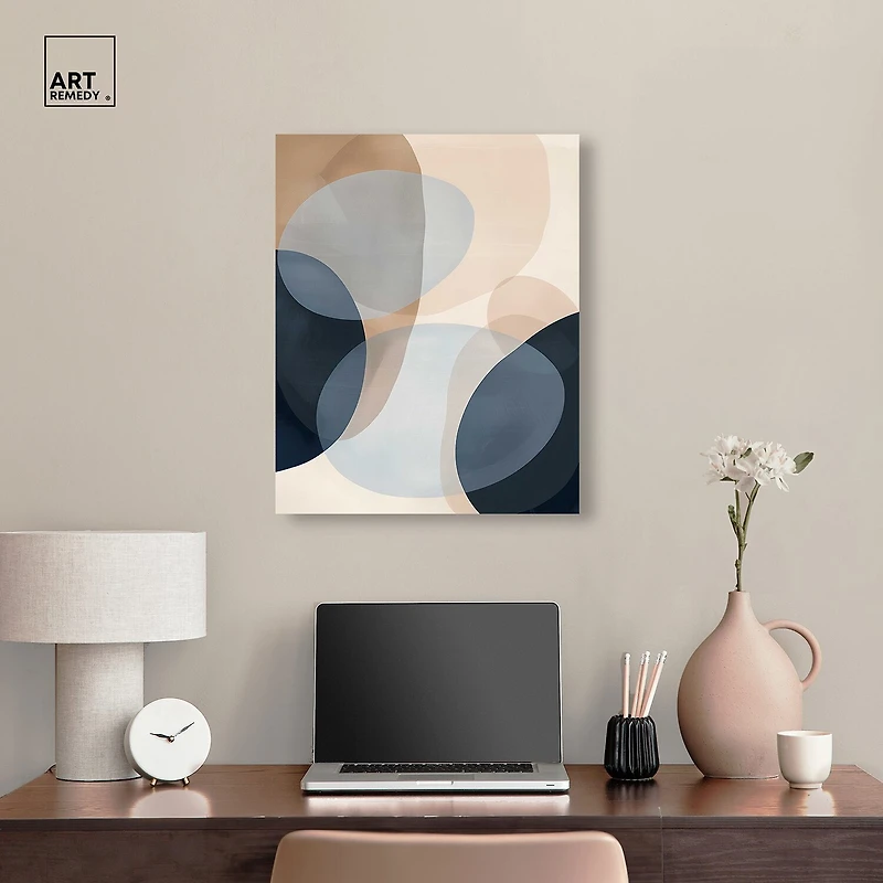 ART REMEDY® "In My Thoughts" Giclee Abstract Canvas Art