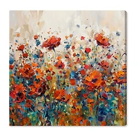 ART REMEDY® "Beautiful Garden Bloom" Giclee Floral And Botanical Canvas Art