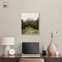 ART REMEDY® "April Woodland" Giclee Nature And Landscape Canvas Art