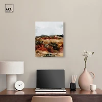 ART REMEDY® "A Campfire" Giclee Nature And Landscape Canvas Art