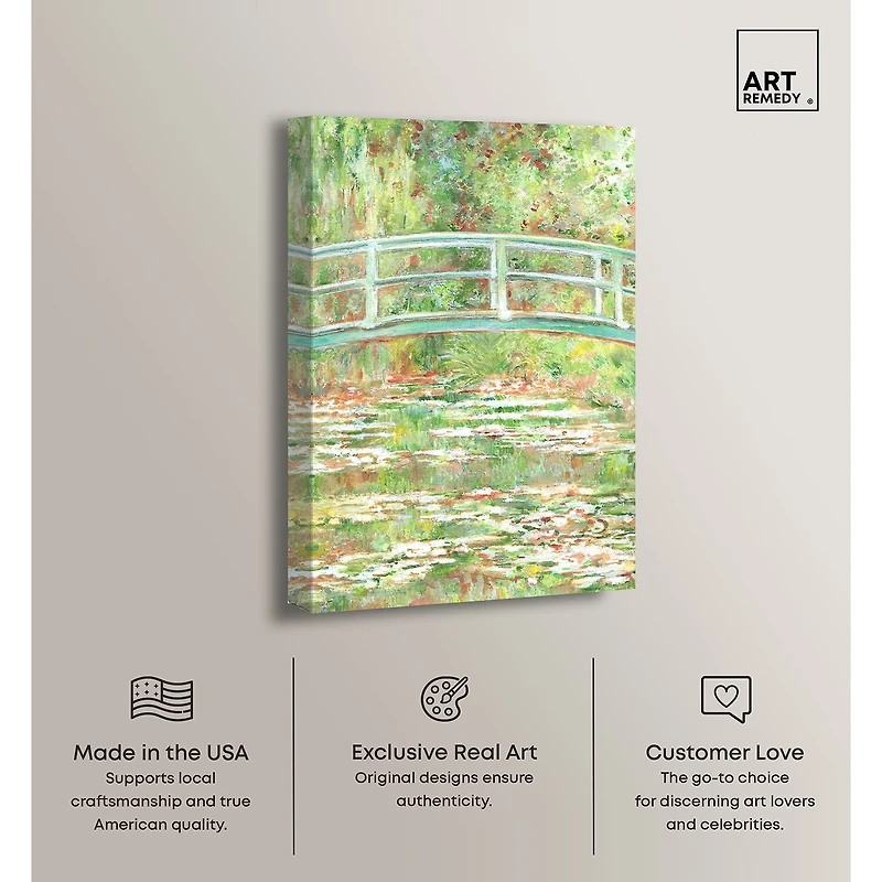 ART REMEDY® "The Garden" Giclee Floral And Botanical Canvas Art