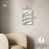 ART REMEDY® "Neutral Lines I" Giclee Abstract Canvas Art