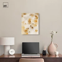 ART REMEDY® "Pearls And Amber" Giclee Abstract Canvas Art