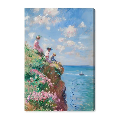 ART REMEDY® "By The Seaside" Giclee Nautical And Coastal Canvas Art