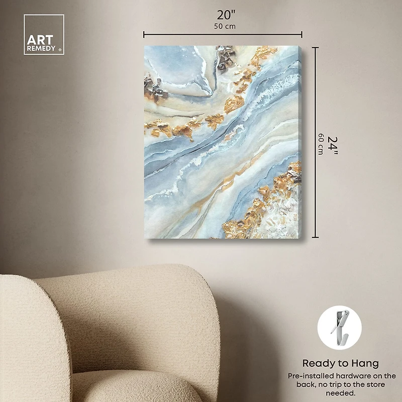 ART REMEDY® "A Beautiful Fiction" Giclee Abstract Canvas Art