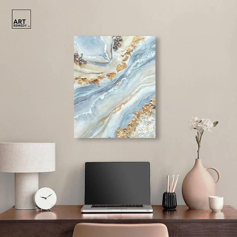 ART REMEDY® "A Beautiful Fiction" Giclee Abstract Canvas Art