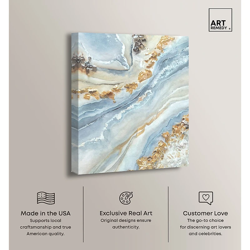 ART REMEDY® "A Beautiful Fiction" Giclee Abstract Canvas Art
