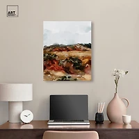 ART REMEDY® "A Campfire" Giclee Nature And Landscape Canvas Art