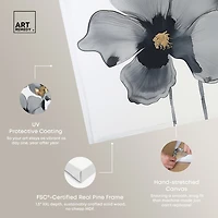 ART REMEDY® "Drama Flora" Giclee Floral And Botanical Canvas Art