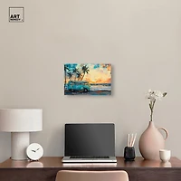 ART REMEDY® "Old School Spring Break" Giclee Entertainment And Hobbies Canvas Art