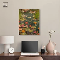 ART REMEDY® "Afternoon Visit" Giclee Nature And Landscape Canvas Art