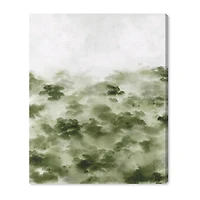 ART REMEDY® "Foggy Rainforest" Giclee Nature And Landscape Canvas Art