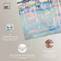 ART REMEDY® "Coastal Dock" Giclee Nautical And Coastal Canvas Art
