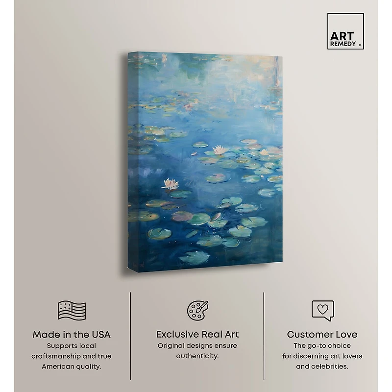 ART REMEDY® "Morning Dew Panoramic" Giclee Classic And Figurative Canvas Art