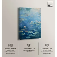 ART REMEDY® "Morning Dew Panoramic" Giclee Classic And Figurative Canvas Art
