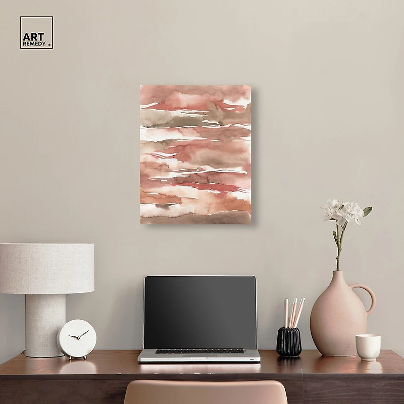 ART REMEDY® "Tone Tinted Powders" Giclee Abstract Canvas Art