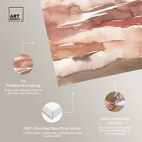 ART REMEDY® "Tone Tinted Powders" Giclee Abstract Canvas Art