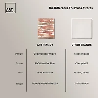 ART REMEDY® "Tone Tinted Powders" Giclee Abstract Canvas Art