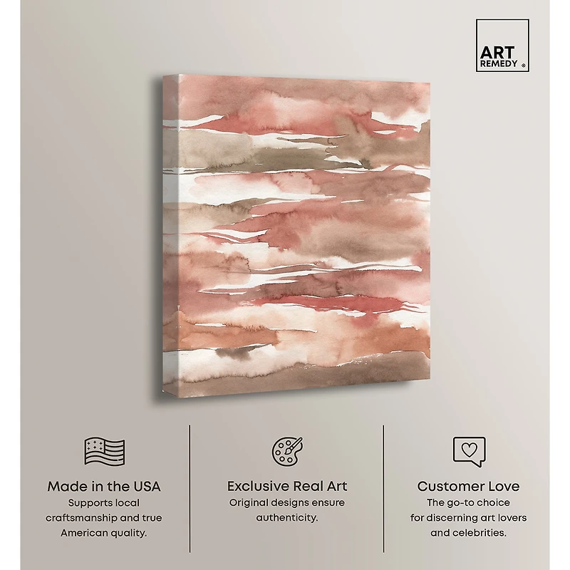 ART REMEDY® "Tone Tinted Powders" Giclee Abstract Canvas Art