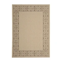 Safavieh Courtyard Collection Oswald Floral Indoor/Outdoor Area Rug