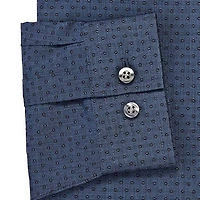 JF J.Ferrar Mens Easy-Care Stretch Long Sleeve Dress Shirt