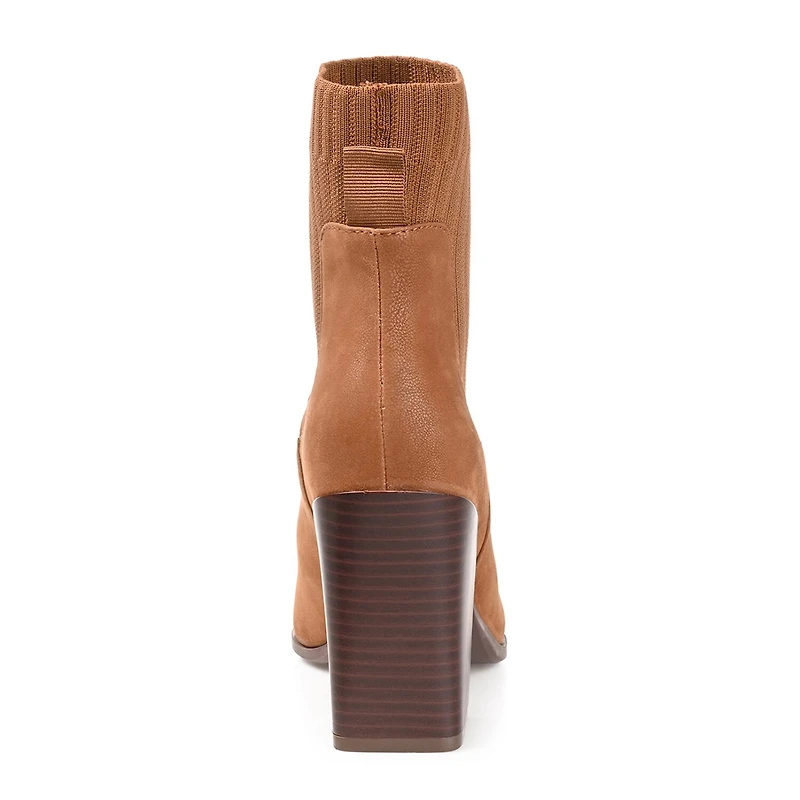 Journee Collection Womens Adalia Stacked Heel Booties
