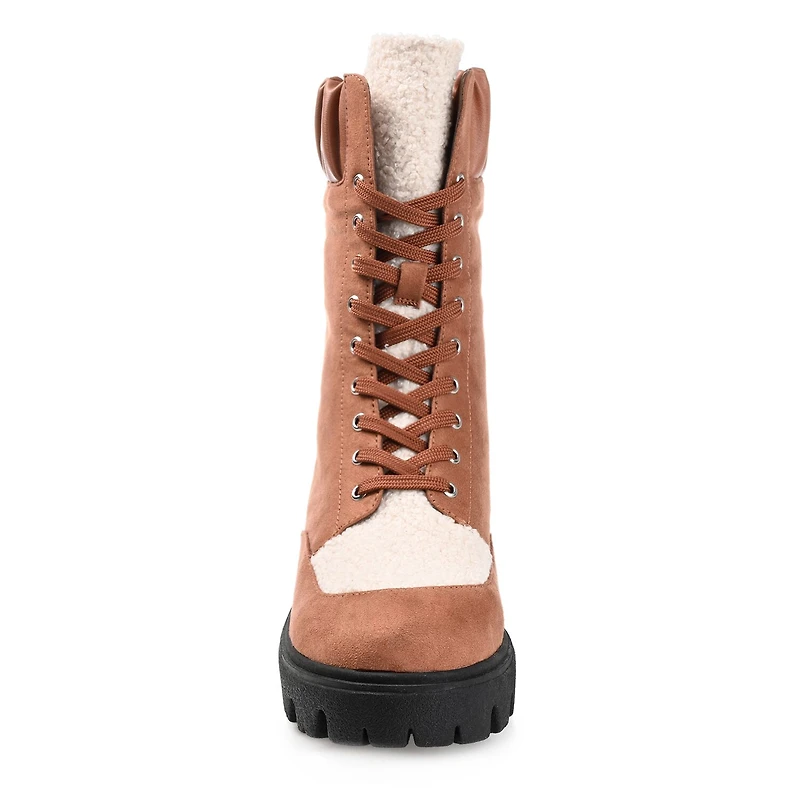 Journee Collection Womens Elinor Block Heel Booties