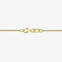 Effy Final Call Womens 1/4 CT. T.W. Natural Diamond 14K Gold 18 Inch Pendant Necklace