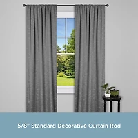 Kenney Alanis Ball 5/8 Adjustable Curtain Rod
