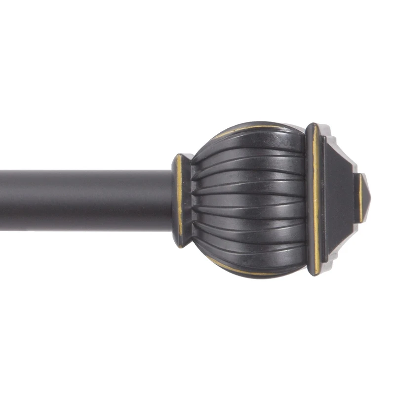 Kenney Benji Square 5/8 IN Adjustable Curtain Rod