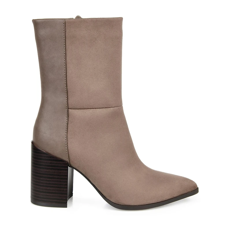 Journee Collection Womens Sharlie Stacked Heel Booties
