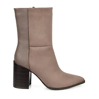 Journee Collection Womens Sharlie Stacked Heel Booties