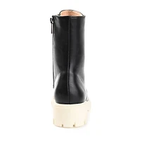 Journee Collection Womens Madelynn Block Heel Booties