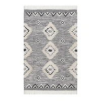 nuLoom Moroccan Textured Shaggy Wool Woven Area Rug