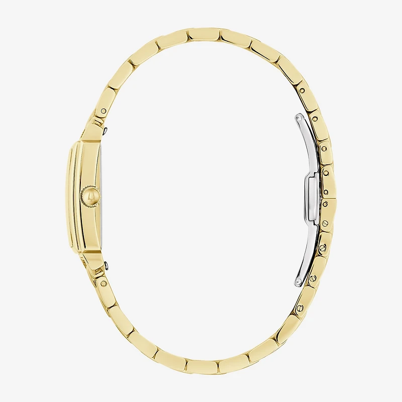 Bulova Sutton Womens Gold Tone Stainless Steel Bracelet Watch 97l177
