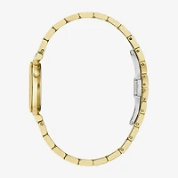 Bulova Classic Womens Diamond Accent Gold Tone Stainless Steel Bracelet Watch 97p173