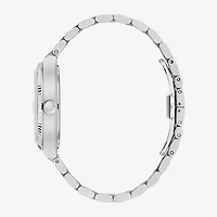 Bulova Mens Silver Tone Stainless Steel Bracelet Watch 96b440