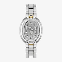 Bulova Womens Two Tone Stainless Steel Bracelet Watch 98l320