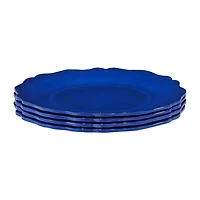 Certified International Red Crackle 4-pc. Melamine Salad Plate