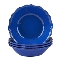 Certified International Crackle 4-pc. Melamine Soup Bowl