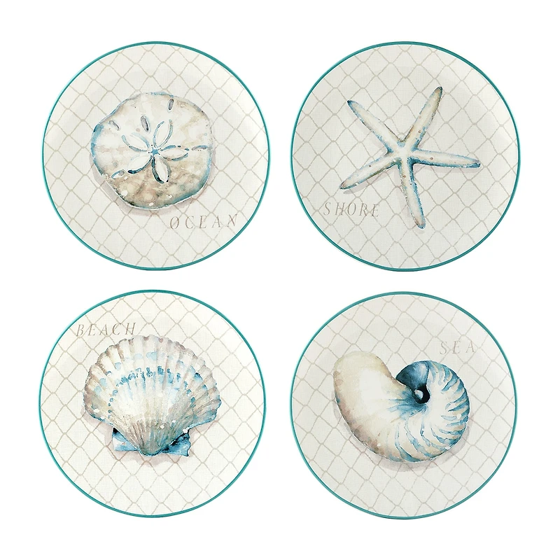 Certified International Ocean View 4-pc. Earthenware Dinner Plate